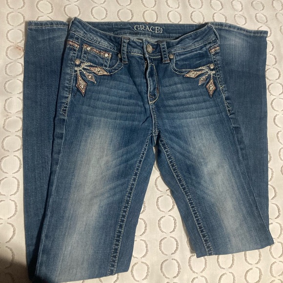 Grace in L.A straight jeans - Picture 3 of 7